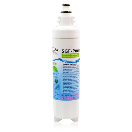 Swift Green Filters Compatible Refrigerator Water Filter for Panasonic NRBH-125950, NR-B53V1. SGF-PA07